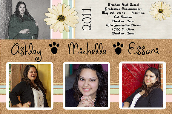 Ashley Essani finished invitation