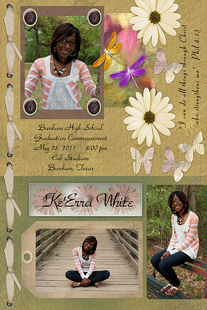 Ke'Erra White invitation